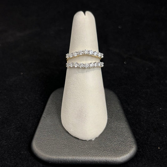 14K Yellow Gold 1CTTW Diamond Wrap