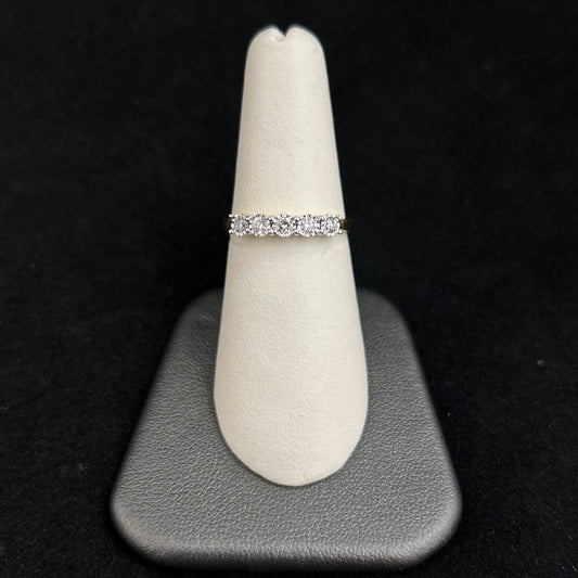 10K Yellow Gold .25CTTW Diamond Wedding Band