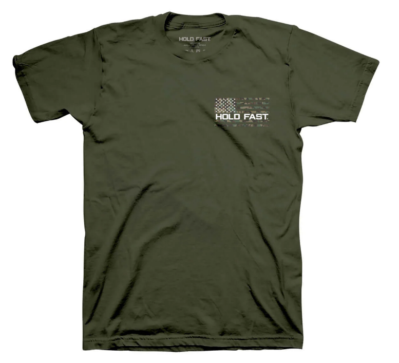 Kerusso Hold Fast Men's Short Sleeve T-Shirt We The People Flag