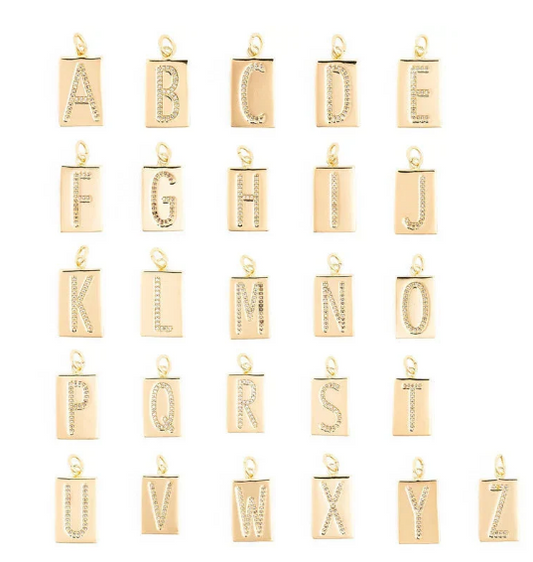 Michelle McDowell Christine Initial Charms