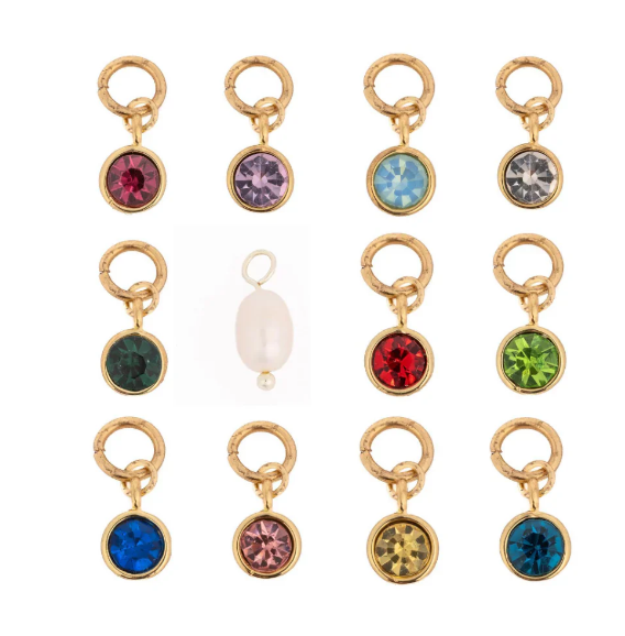 Michelle McDowell Thea Charm Bar Birthstone Charms