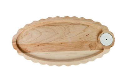 Limited Edition Nora Fleming Maple Scalloped Anniversary Tray