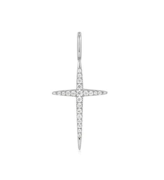 Ania Haie Silver Cross Charm