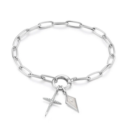 Ania Haie Silver Cross Charm