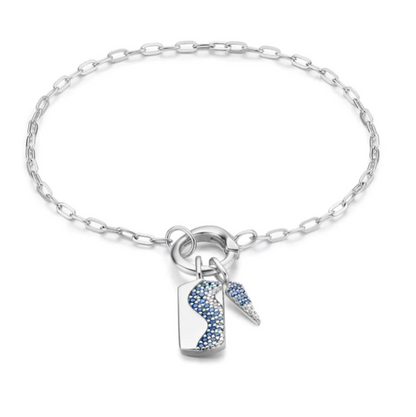 Ania Haie Silver Ombre Blue Charm