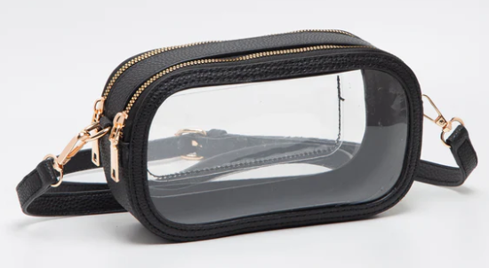 TG10552 Game Day Stadium Clear Oval Crossbody