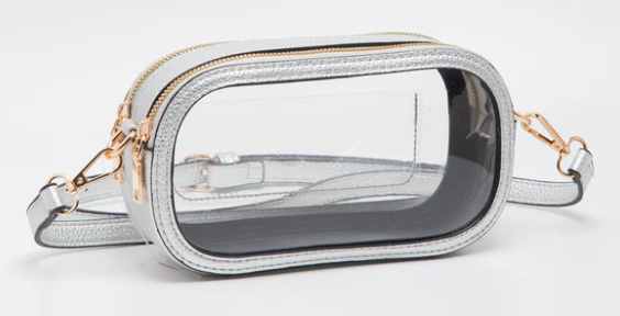 TG10552 Game Day Stadium Clear Oval Crossbody