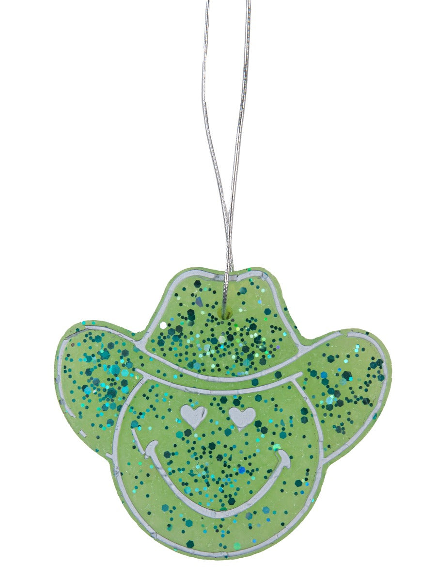 Simply Southern Air Freshie - Green Smiley Face