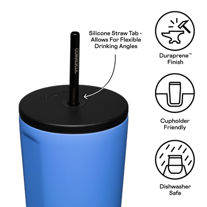 Corkcicle 24oz Cold Cup Tumbler - Pacific Blue