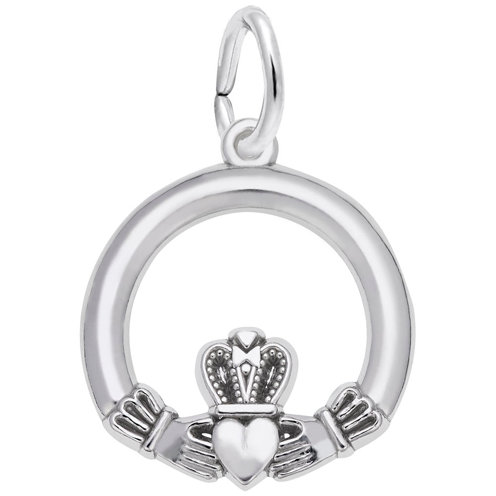 Rembrandt Petite Claddagh Charm