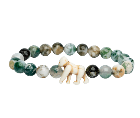 Fahlo The Traverse Bracelet in Rainforest Green - Gorilla