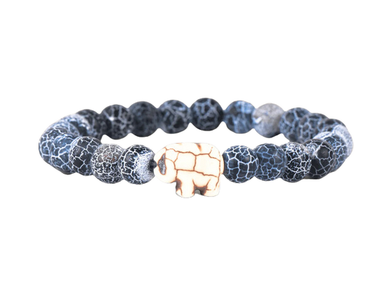 Fahlo The Expedition Bracelet in River Blue - Elephant