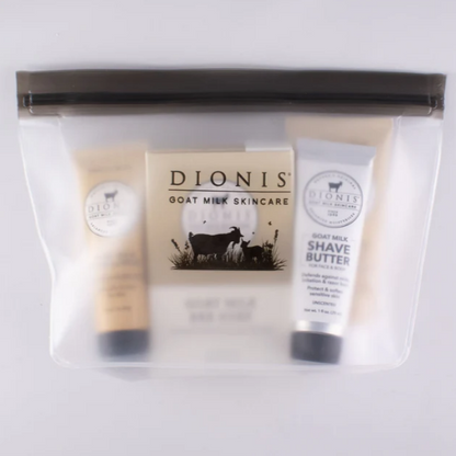 Dionis Goat Milk 7 Piece Vanilla Bean Travel Kit