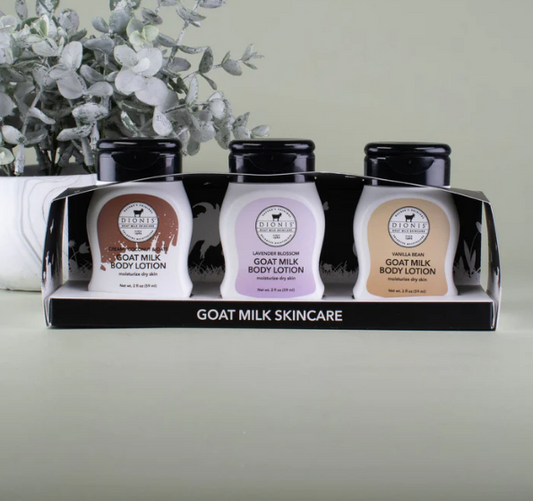 Dionis Goat Milk 3pc Lotion Box Set