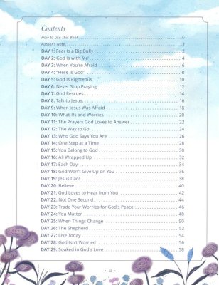 9781400255979 Calm Thoughts for Kids: 90 Devotions for Anxious Days 0