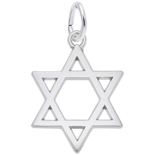 Star Of David Charm - Rembrandt