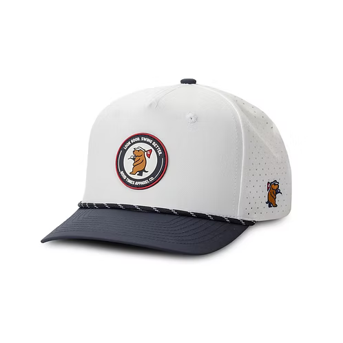 C211 Caddie Chipper Rubber Patch Performace Hat