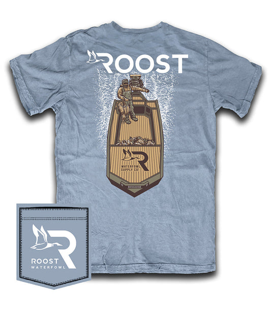 RW239 Roost Men's Down River T-Shirt Saltwater
