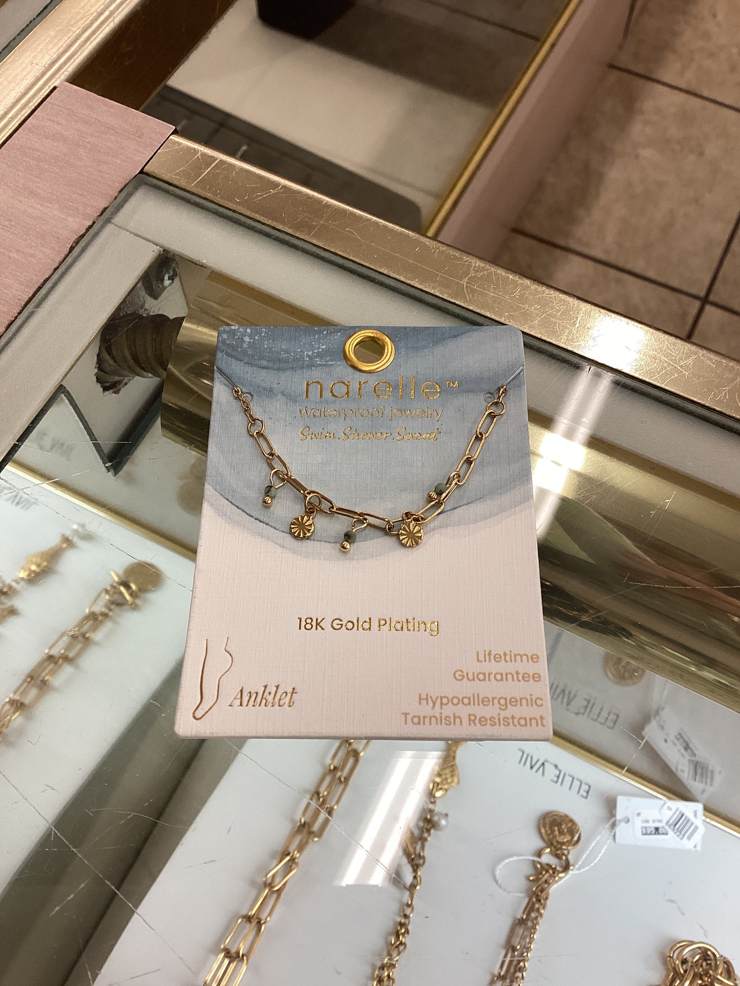 10205 Narelle Bead Charm Anklet 0
