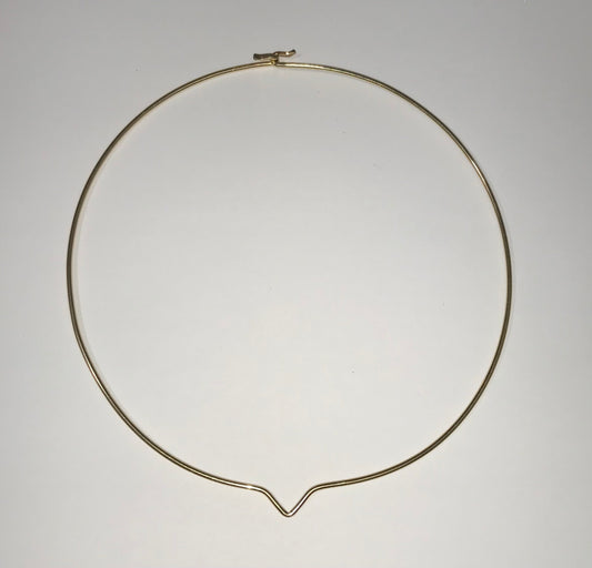 Gold Overlay 16inch Neck Wire