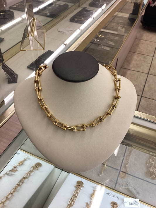 10198 Narelle Chunky U-Link Necklace 0