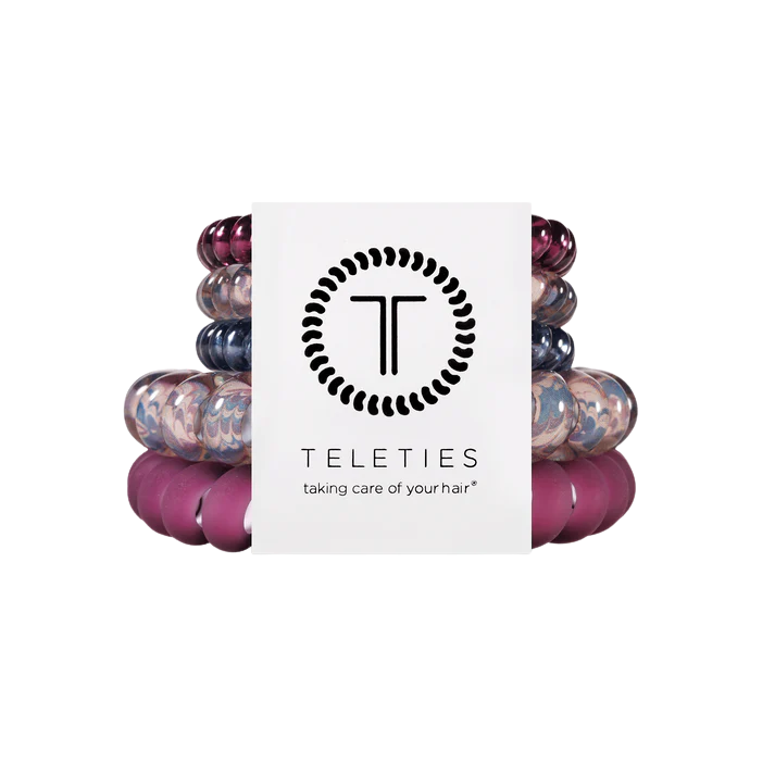 Teleties Multi Pack Hair Ties - Purple Haze
