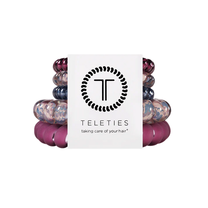 Teleties Multi Pack Hair Ties - Purple Haze