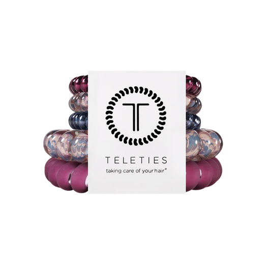 Teleties Multi Pack Hair Ties - Purple Haze