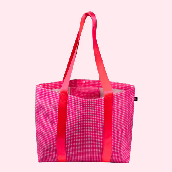 305G Mint Flamingo Little Mama Tote Neon