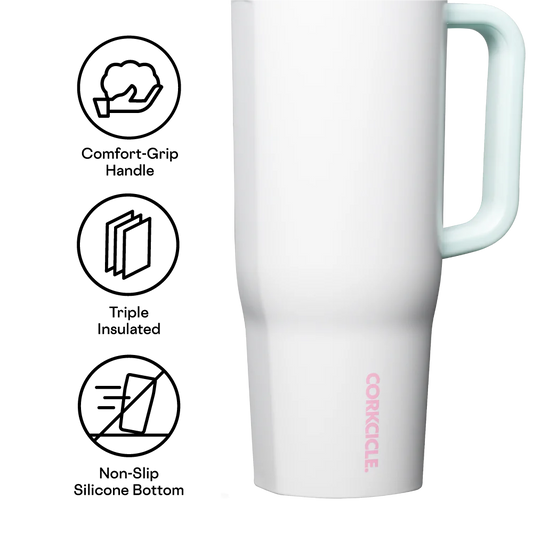 Corkcicle 40oz Cruiser Tumbler in Boardwalk Boogie