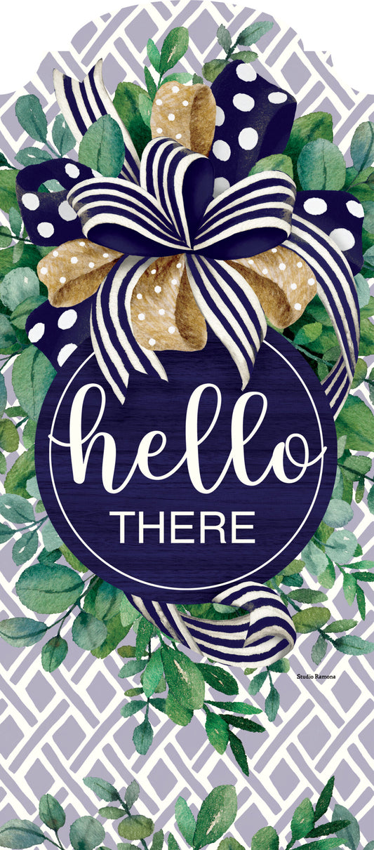 3075 Custom Decor Eucalyptus on Navy Yard Sign