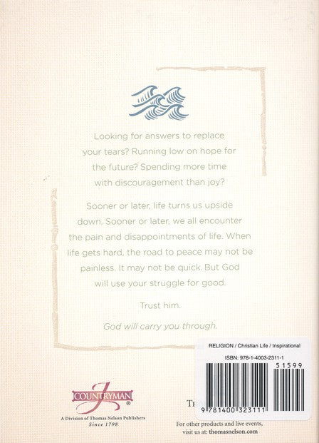 9781400323111 Harper Collins God Will Carry You Through by Max Lucado Hardcover 0