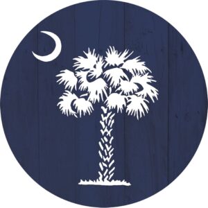 3298MG Custom Decor Accent Magnet Palmetto