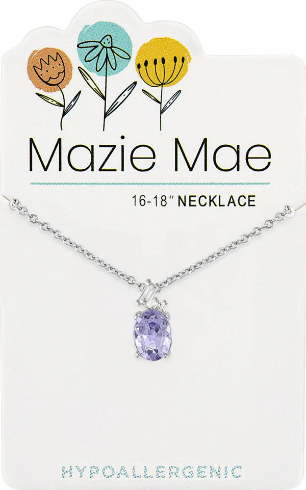 Mazie Mae Necklaces Collection - Silver Tone