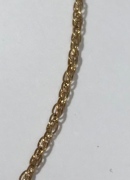 D14 14/20 Gold Filled Rope Chain with Lobster Clasp