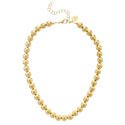 3420G Susan Shaw Gold Plated Mini Margaret Necklace