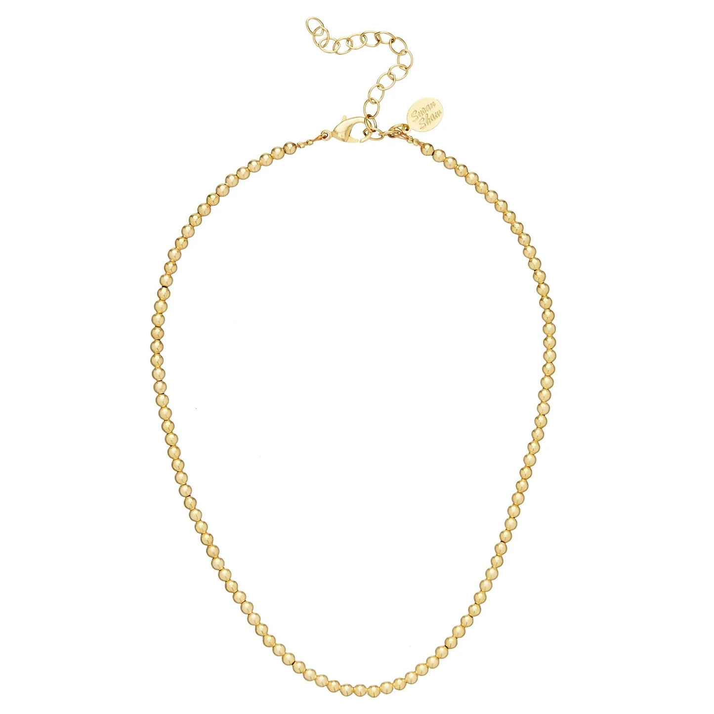 3421G Susan Shaw Gold Plated Maggie Necklace