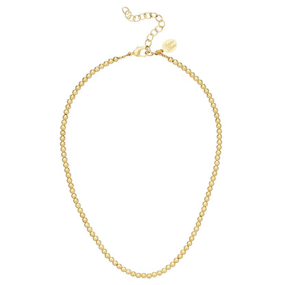 3421G Susan Shaw Gold Plated Maggie Necklace