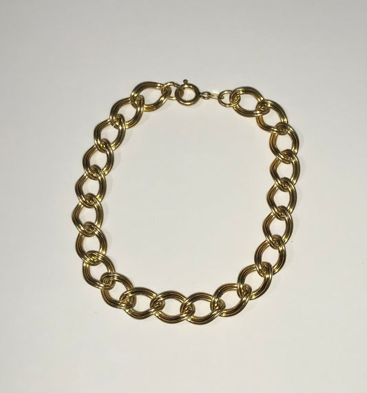 14K Gold Filled Charm Bracelet