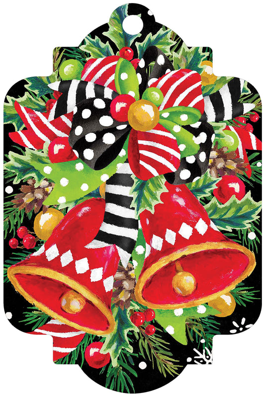 3666 Custom Decor Deluxe Door Decor Christmas Bells 0