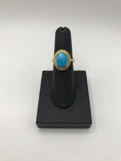 R0486TQ SS GP LAFONN TURQUOISE HALO RIN
