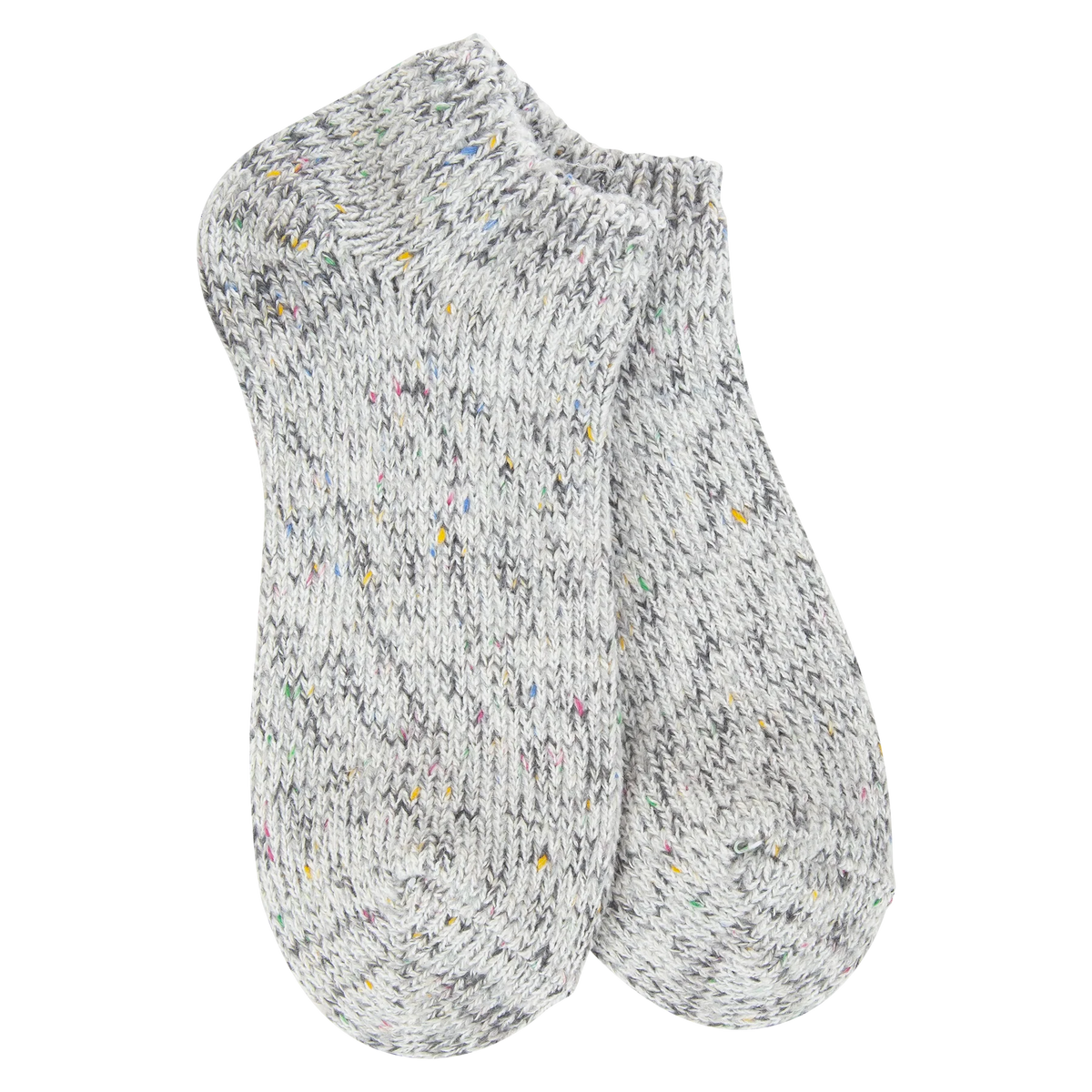 76422 WRAGGLO World's Softest Socks Weekend Ragg Low Crew Rocky Confetti 0