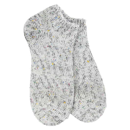 76422 WRAGGLO World's Softest Socks Weekend Ragg Low Crew Rocky Confetti 0