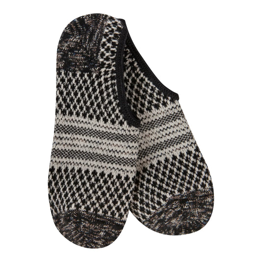 74588 WSGALFO World's Softest Socks Weekend Gallery Footsie Nightfall Multi