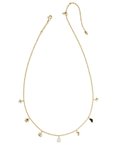 Kendra Scott Halloween Strand Necklace in Gold Multi Mix