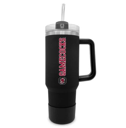 South Carolina Gamecocks 40oz Tumbler with Handle and Straw