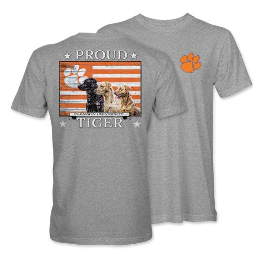 Clemson University Proud Tiger Labs Short Sleeve T-Shirt