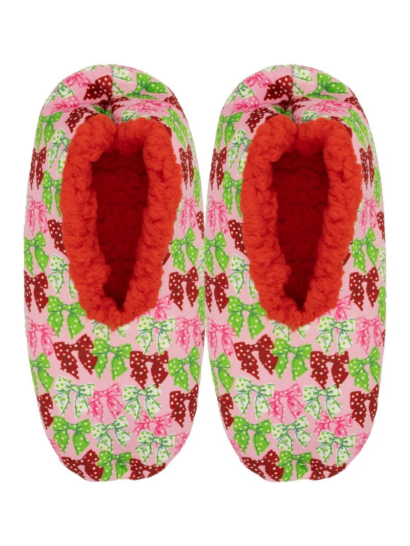 Simply Southern Holiday Slippers - Dots