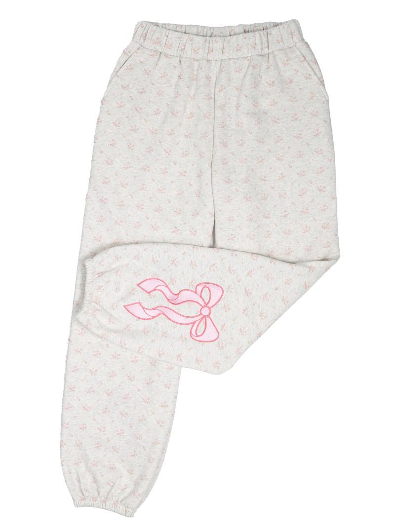 Simply Southern Alice Pant in Pink Bow