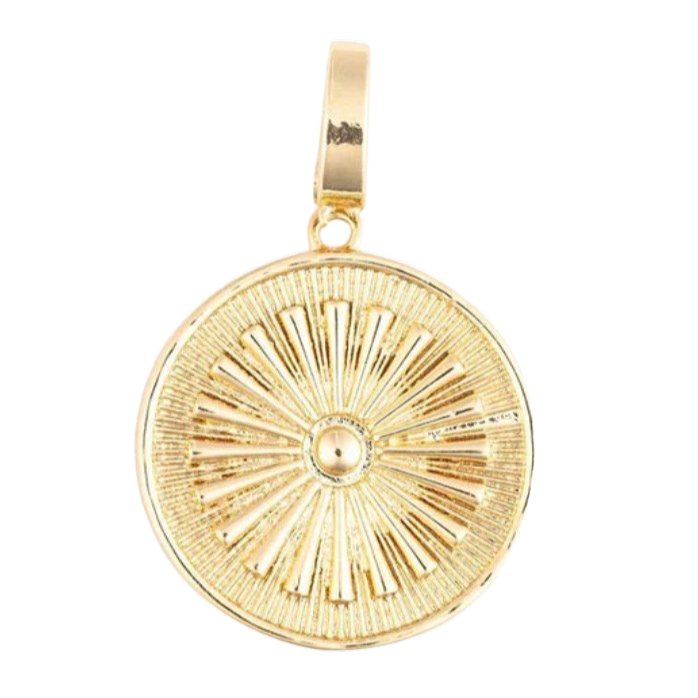 Charm Luxe Sophie Sun Coin Charm